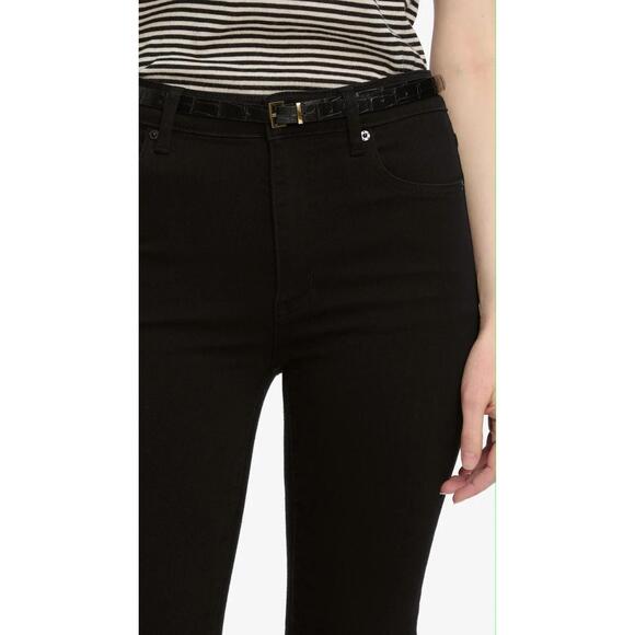 NEW FRAME reboot cropped denim jean in black - Picture 5 of 6